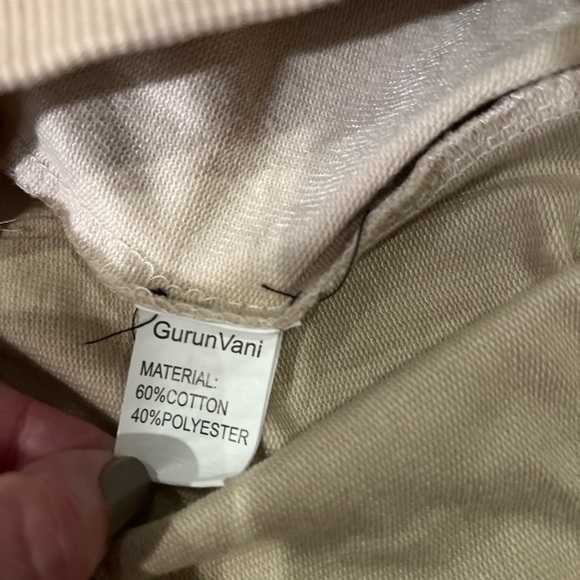 Gurunvani Color-block Pullover Hoodie Men's Size L - Picture 8 of 9